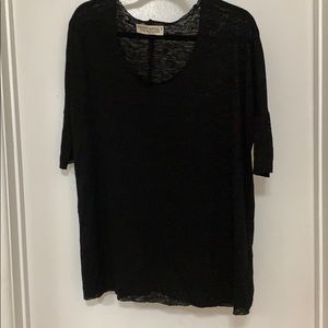 Women’s project social T crop sleeve top size S
